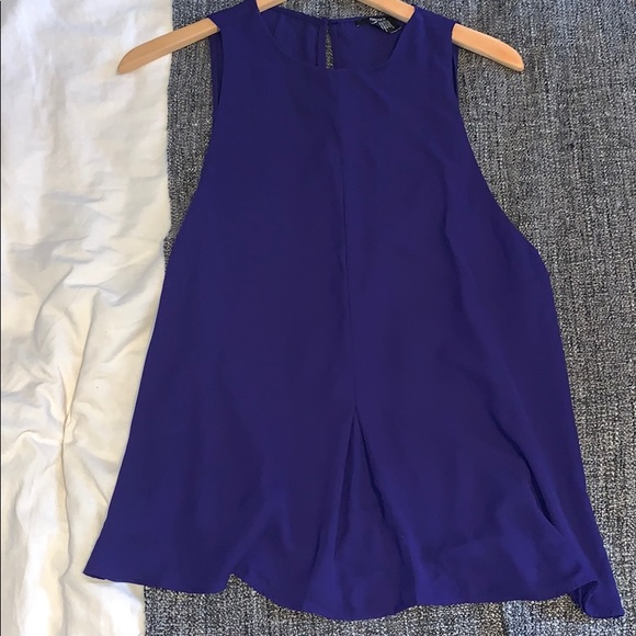 Silk Top | Purple - Picture 4 of 7